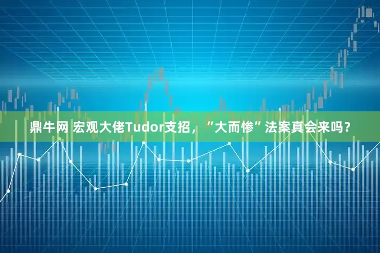 鼎牛网 宏观大佬Tudor支招，“大而惨”法案真会来吗？