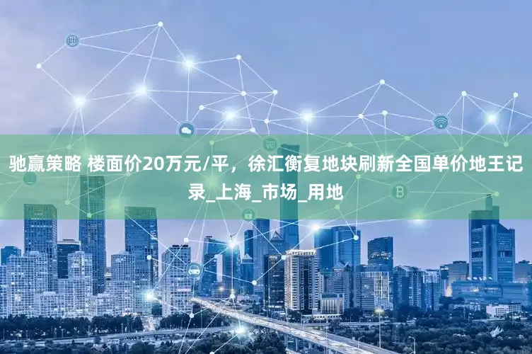 驰赢策略 楼面价20万元/平，徐汇衡复地块刷新全国单价地王记录_上海_市场_用地