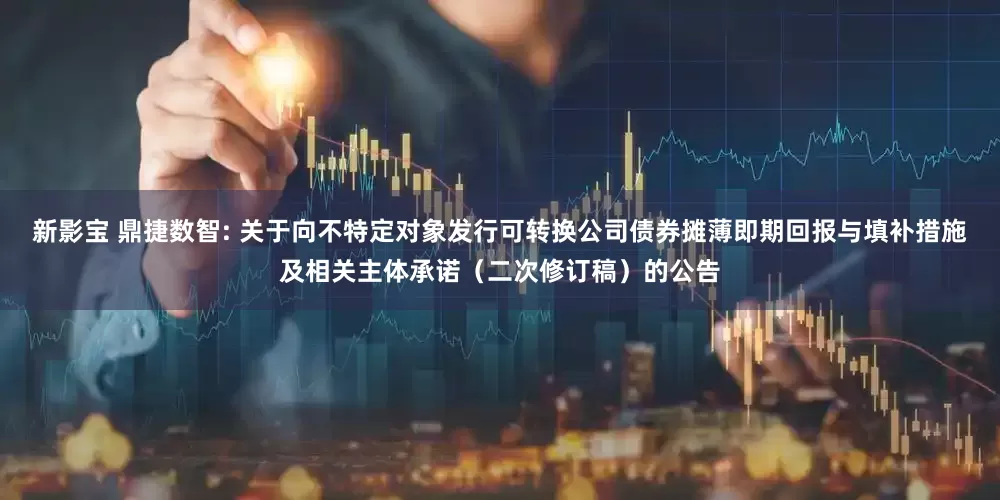 新影宝 鼎捷数智: 关于向不特定对象发行可转换公司债券摊薄即期回报与填补措施及相关主体承诺（二次修订稿）的公告